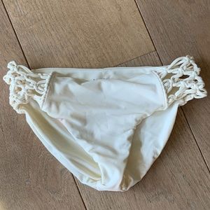 Mikoh white macrame sides